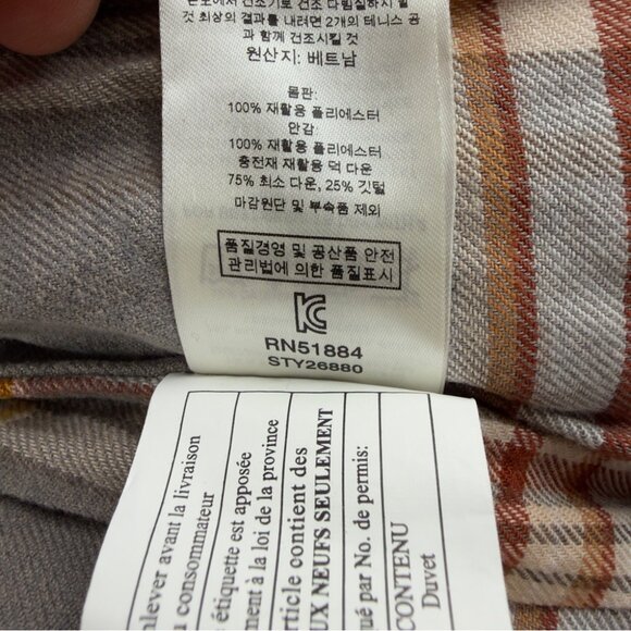 Patagonia NWT Women's Size Small Corduroy Fjord Puffer Jacket 26880 Style Number - Picture 15 of 15